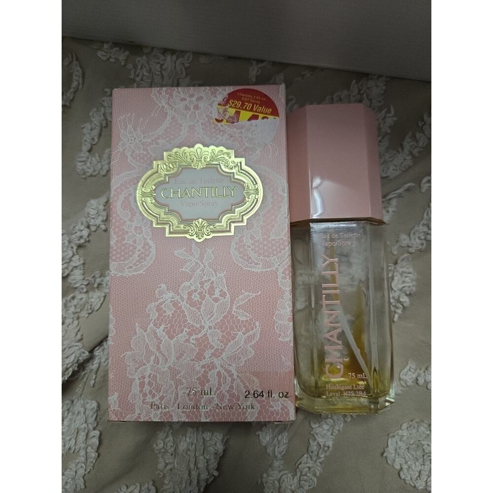 CHANTILLY BY DANA 2.64 OZ EDT SPRAY MINI TRAVEL PURSE PERFUME